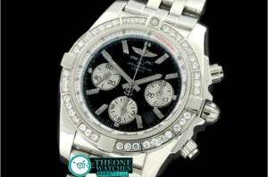 Breitling - Chronomat B01 TT SS/SS/Diam Black Sticks A-7750