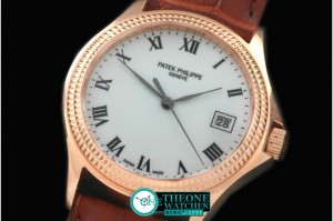 Patek Philippe - 5117 Calatrava RG/LE Wht Jap M-9015