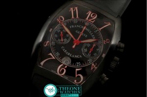 Franck Muller - Casablanca Chrono PVD/LE Black A-7750 28800bph