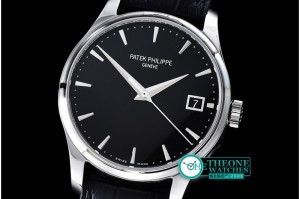 Patek Philippe - Calatrava Officer SS/LE Black BP Jap M-9015