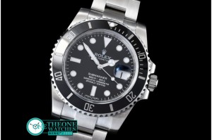 Rolex - 116610 Black V6s SS Sub A-2836