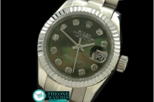 Rolex - SS President MOP Green Diamond Swiss Eta 2671-2